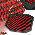 Reusable High Flow Air Filter Panel for BMW E60 5-Series (2004–2007)