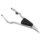 22" Chrome Backrest Sissy Bar for Harley Street Glide Road King (2009-2022)
