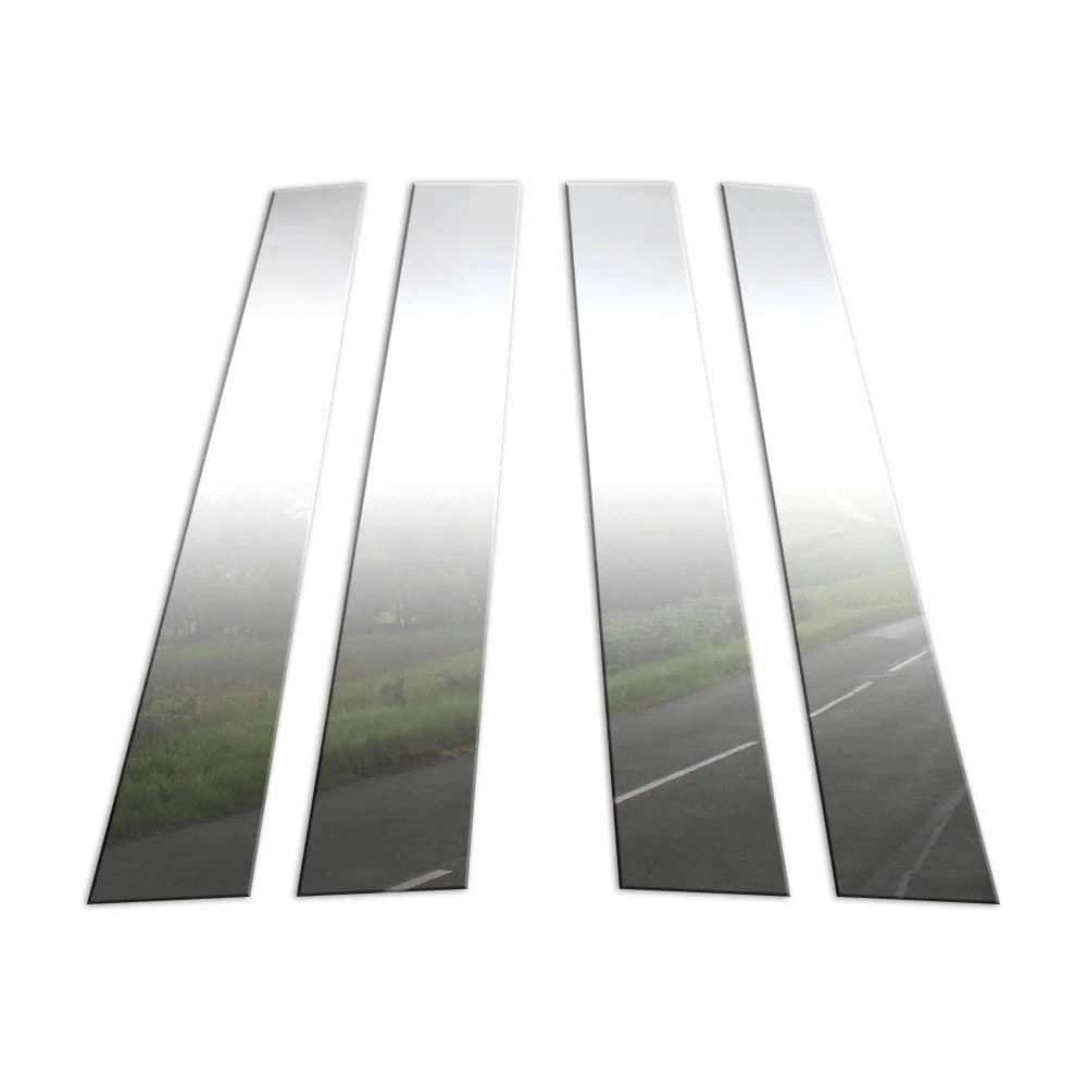 Pillar Post Covers for 2014-2024 Lexus IS (Stainless Steel 4pc)