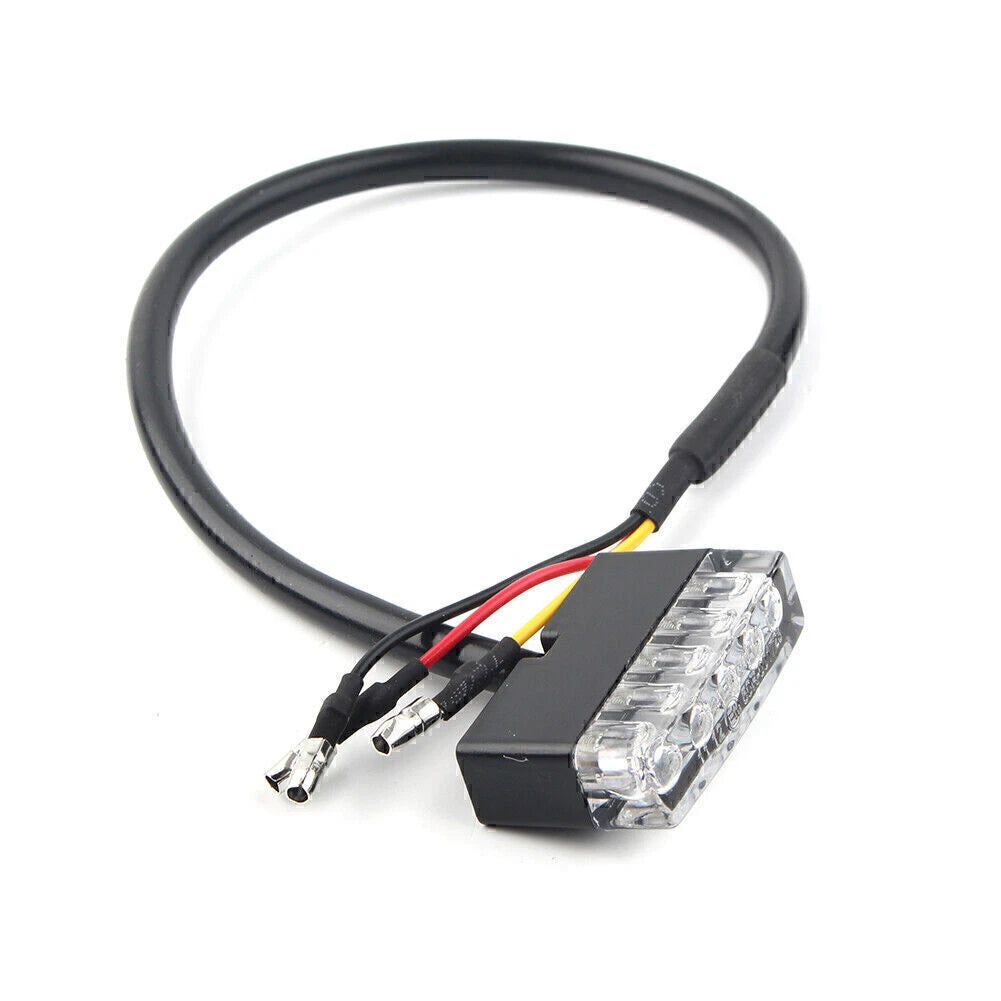 12V Red LED Turn Signal Indicator Blinker Light for Universal Motorcycle