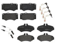 Brembo Front Rear Low-Met Brake Pads & Sensors Kit for MB W463 G500 G55 AMG G550 (1990–2023)