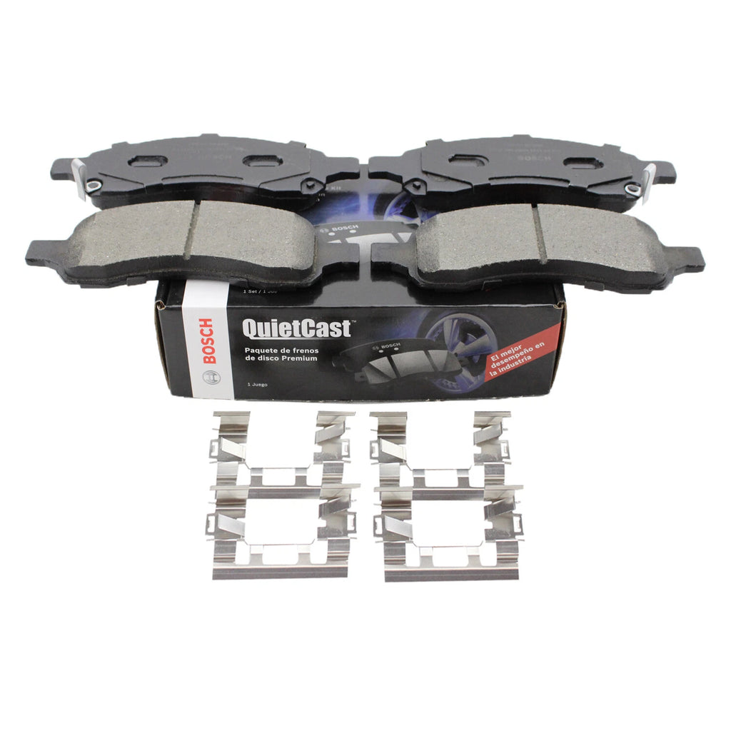 Bosch QuietCast Front Ceramic Brake Pads for Enclave Traverse Acadia (2008–2017)