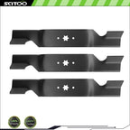 3X Mower Blade for Cub Cadet MTD Troy Bilt 54" Deck (742-0679, 942-0679)