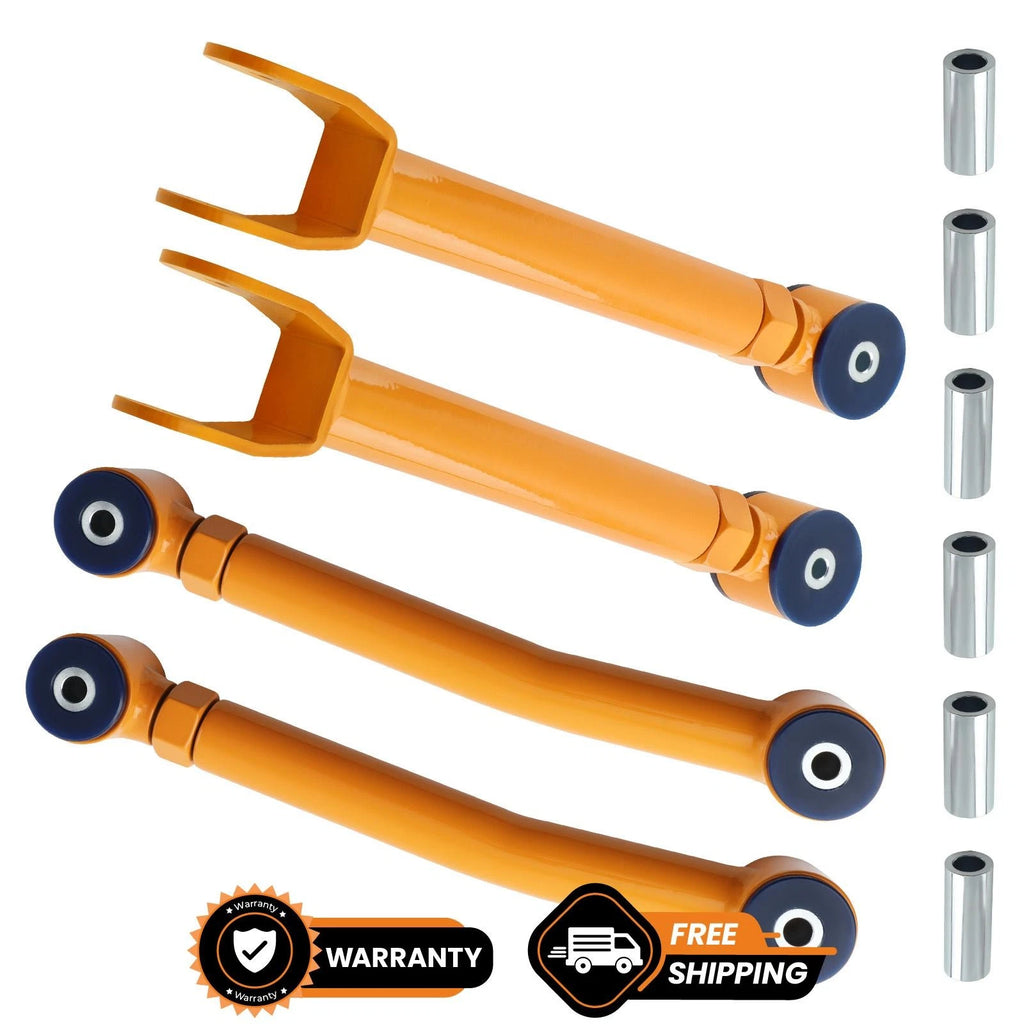 Adjustable Upper & Lower Front Control Arms 0-8" for 1993-98 Jeep Grand Cherokee