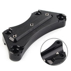 Black Top Handlebar Riser Clamp for Harley Touring (FLHX/R)