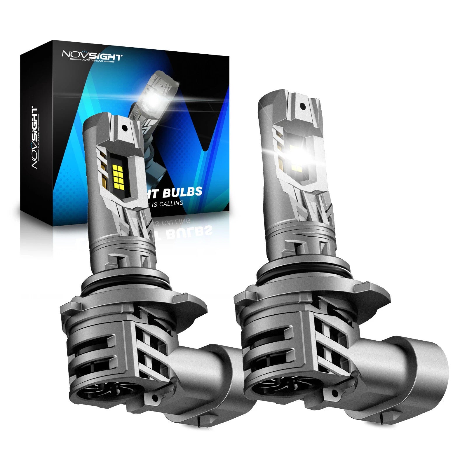2X 9005 HB3 LED Headlight Bulbs Kit 20000LM 6500K for
