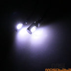 LED White License Plate Lights for Universal Car Motorcycle Rear