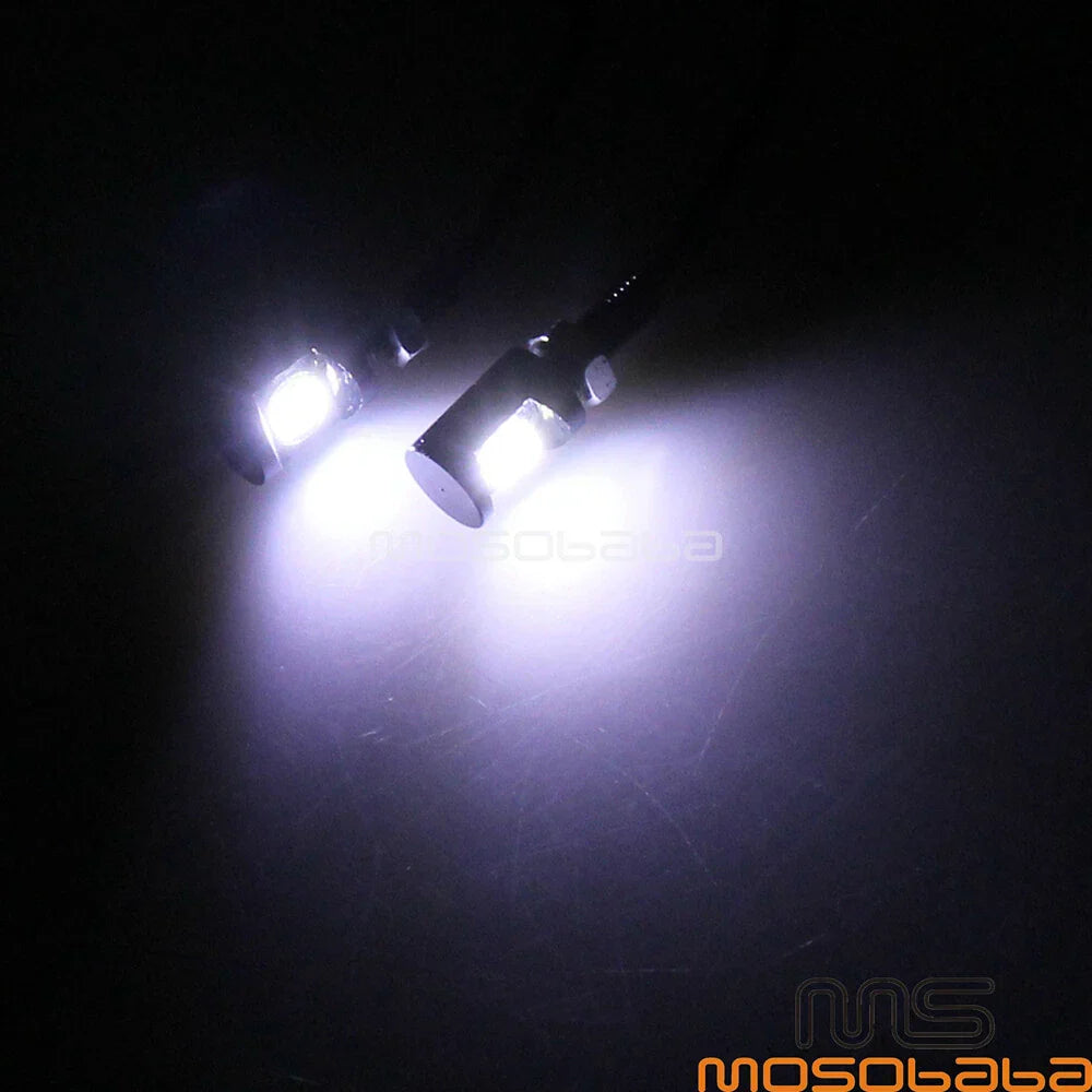 LED White License Plate Lights for Universal Car Motorcycle Rear