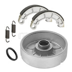 Rear Brake Drum Hub W/Shoes Spring for Honda TRX420TE/TM Rancher 420 (2007–2013)
