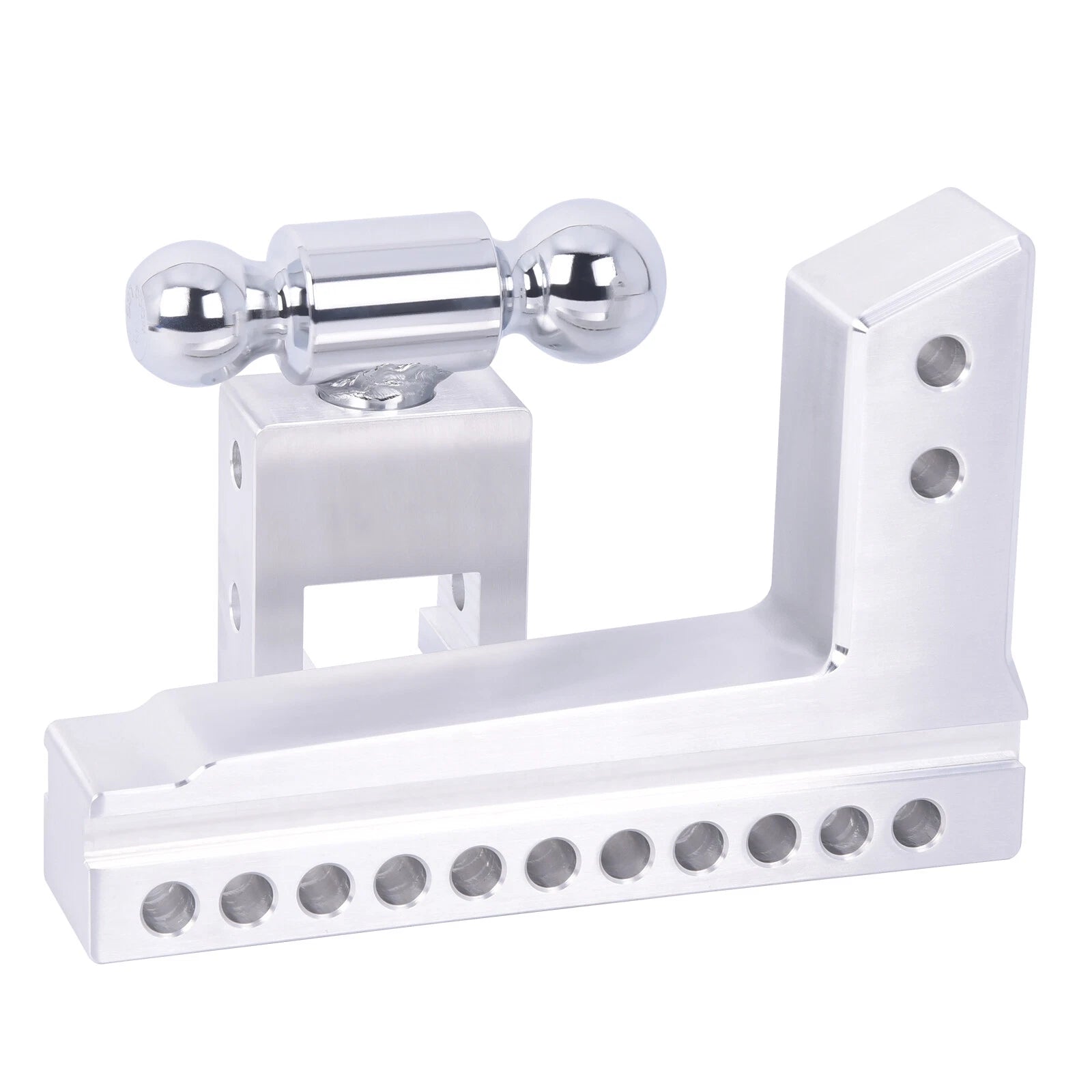 Adjustable Trailer Hitch Ball Mount for Truck (Fits Various Models)