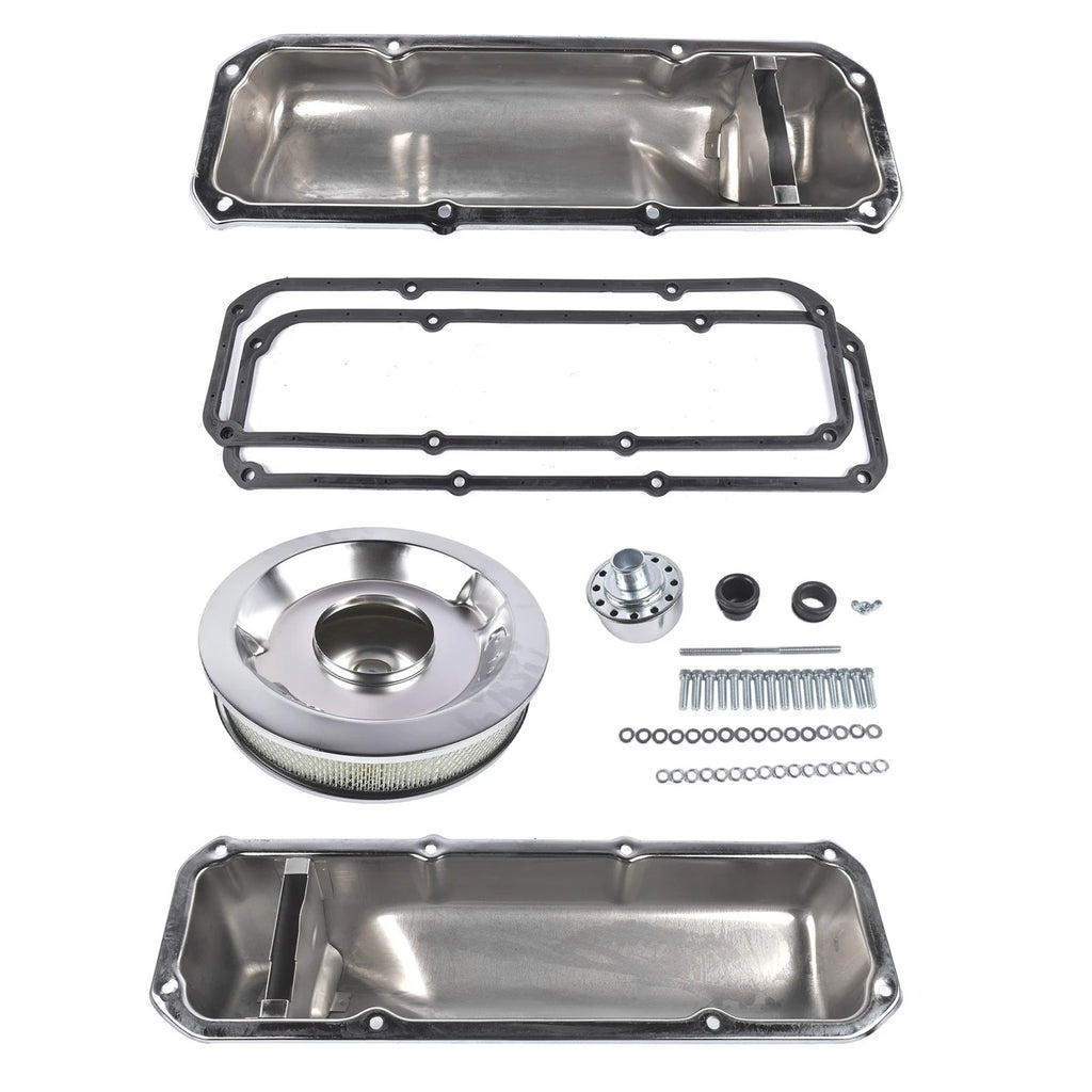 Dress Up Kit - Engine Valve Cover Set for Ford 351C, 351M, 400M (14" Air Cleaner)
