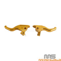 Gold Handlebars Brake Clutch Levers for Harley Tri Glide FLHTCUTG (2021)