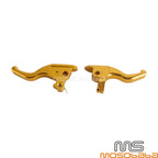 Gold Handlebars Brake Clutch Levers for Harley Tri Glide FLHTCUTG (2021)