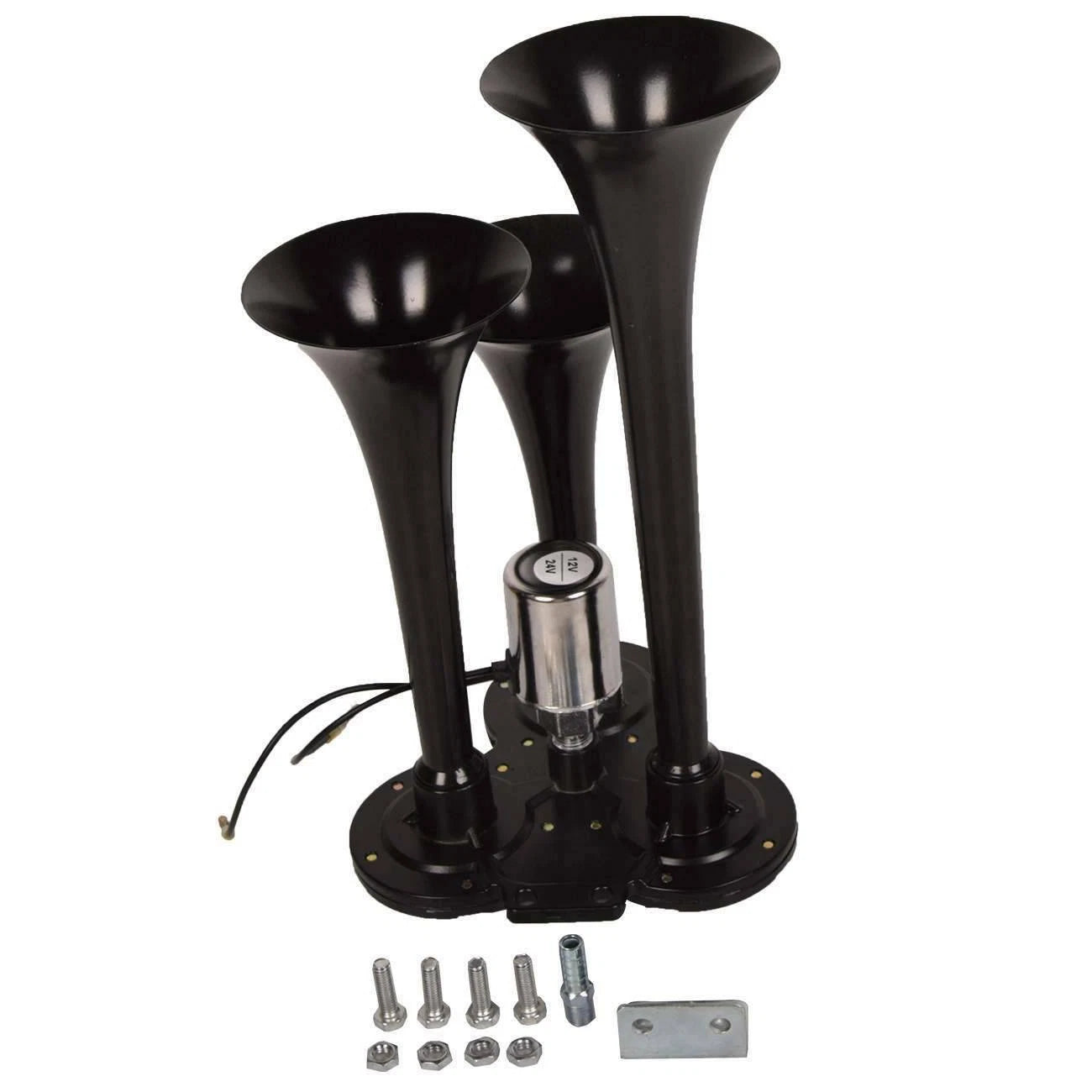 3 Trumpet Air Horn for Truck Car SUV (12V/24V)