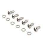 Stainless Derby Cover Screw Bolt w/ Washer for Harley Touring Softail Sportster