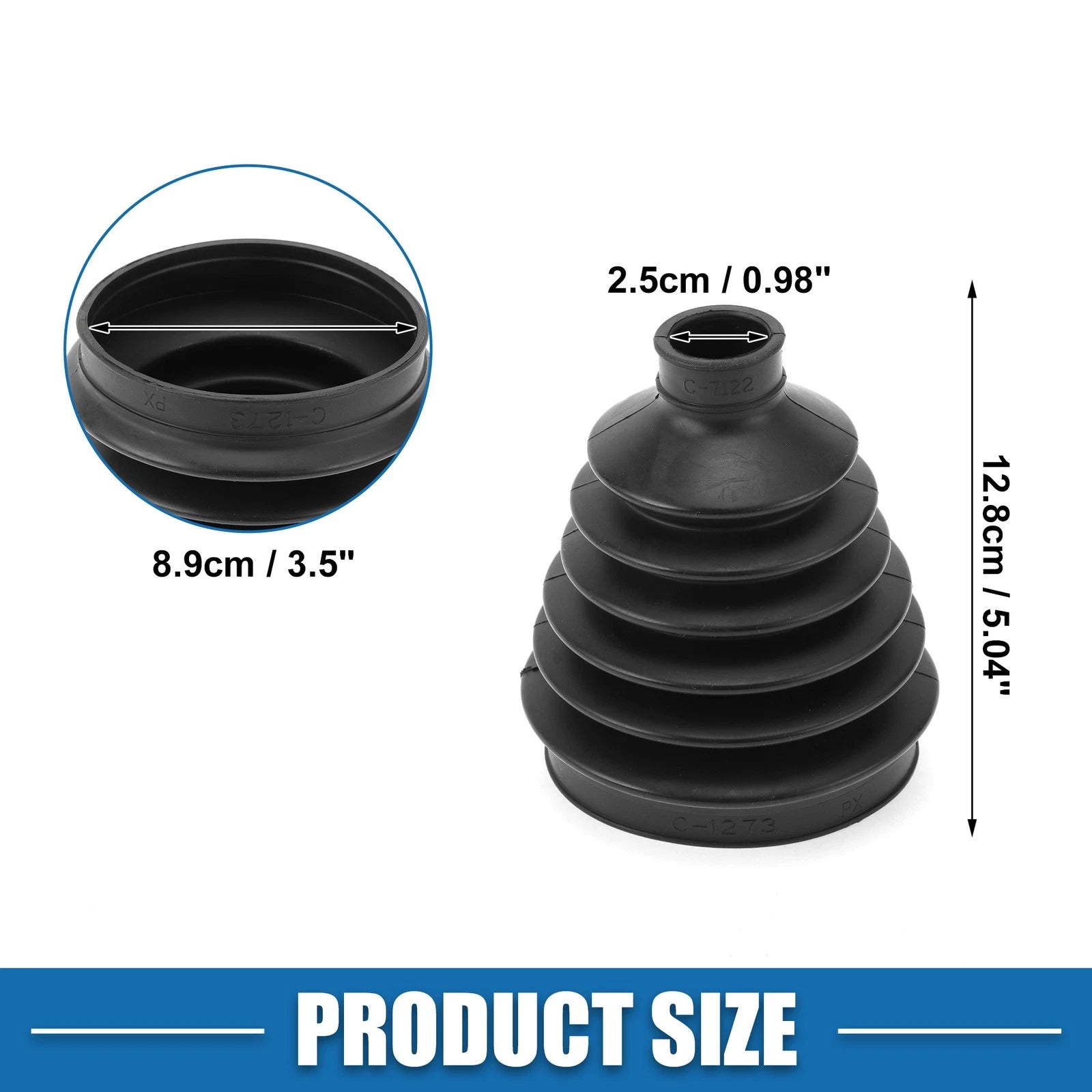 Outer CV Joint Boot Kit with Clamps for Volkswagen Jetta (2019–2023)