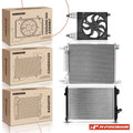 Radiator, A/C Condenser & Cooling Fan for Chevy Aveo5 (2004–2011)
