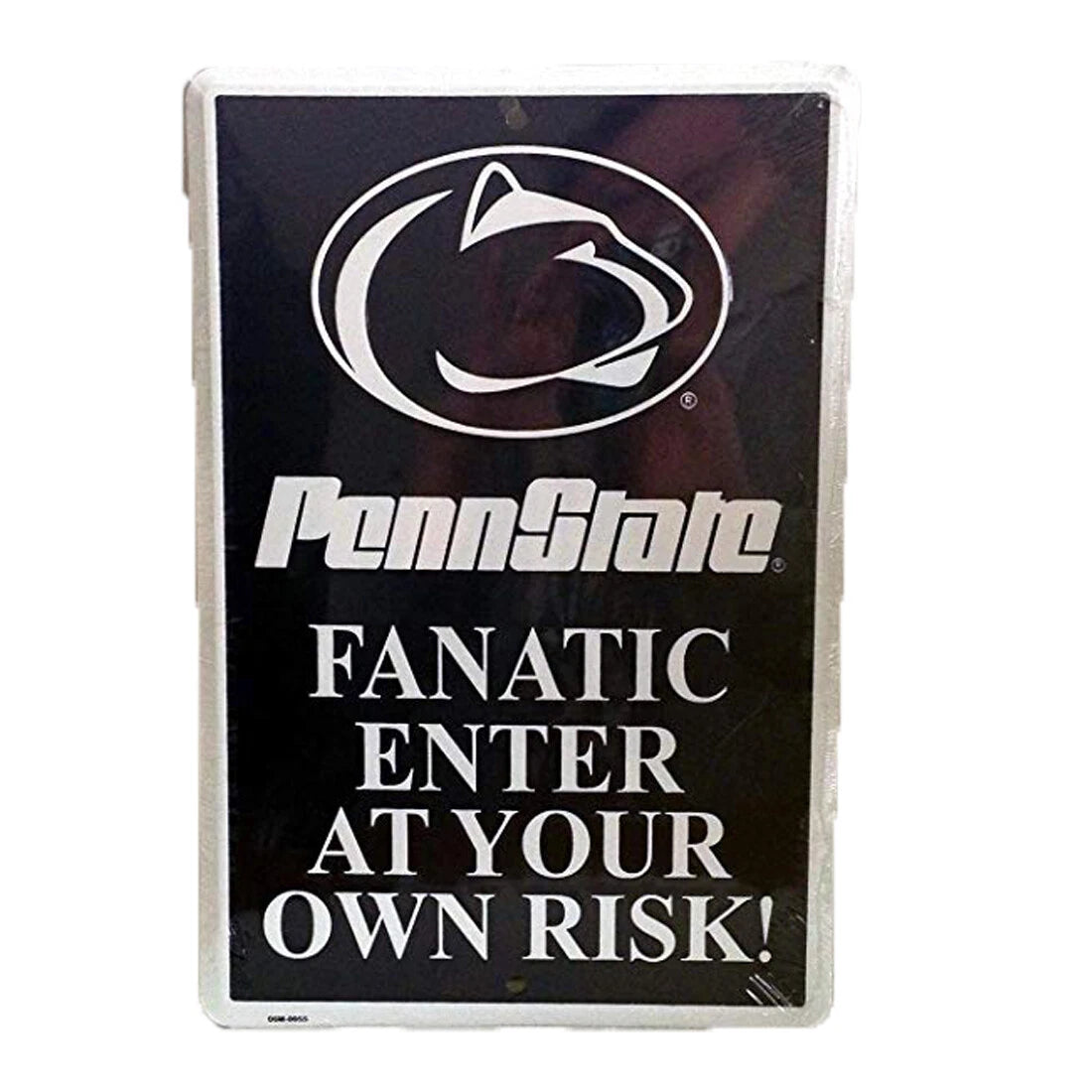 8" x 12" Embossed Metal Parking Sign for Penn State Fanatic