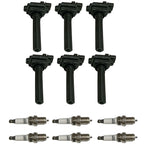 6X Ignition Coils & Iridium Spark Plugs for Suzuki Grand Vitara XL-7 (2000–2005)