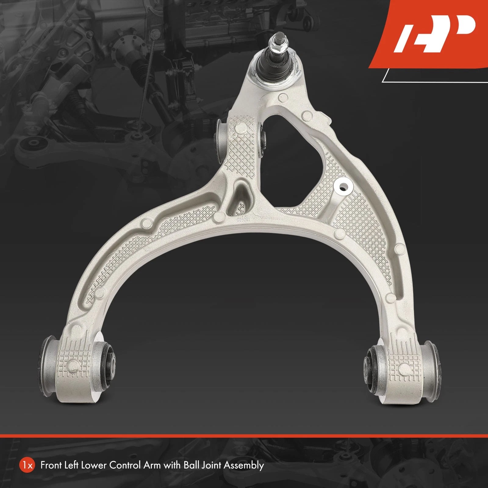 Front Left Lower Control Arm with Ball Joint for Jeep Grand Wagoneer (1974–1993)