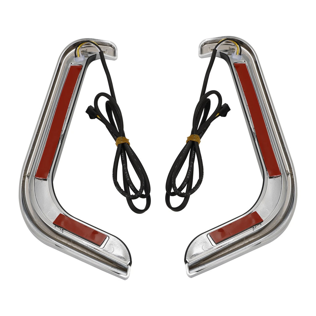Tracer Lower Accent Lights 2956 for FLHTCU Electra Glide (2006–2013) Chrome