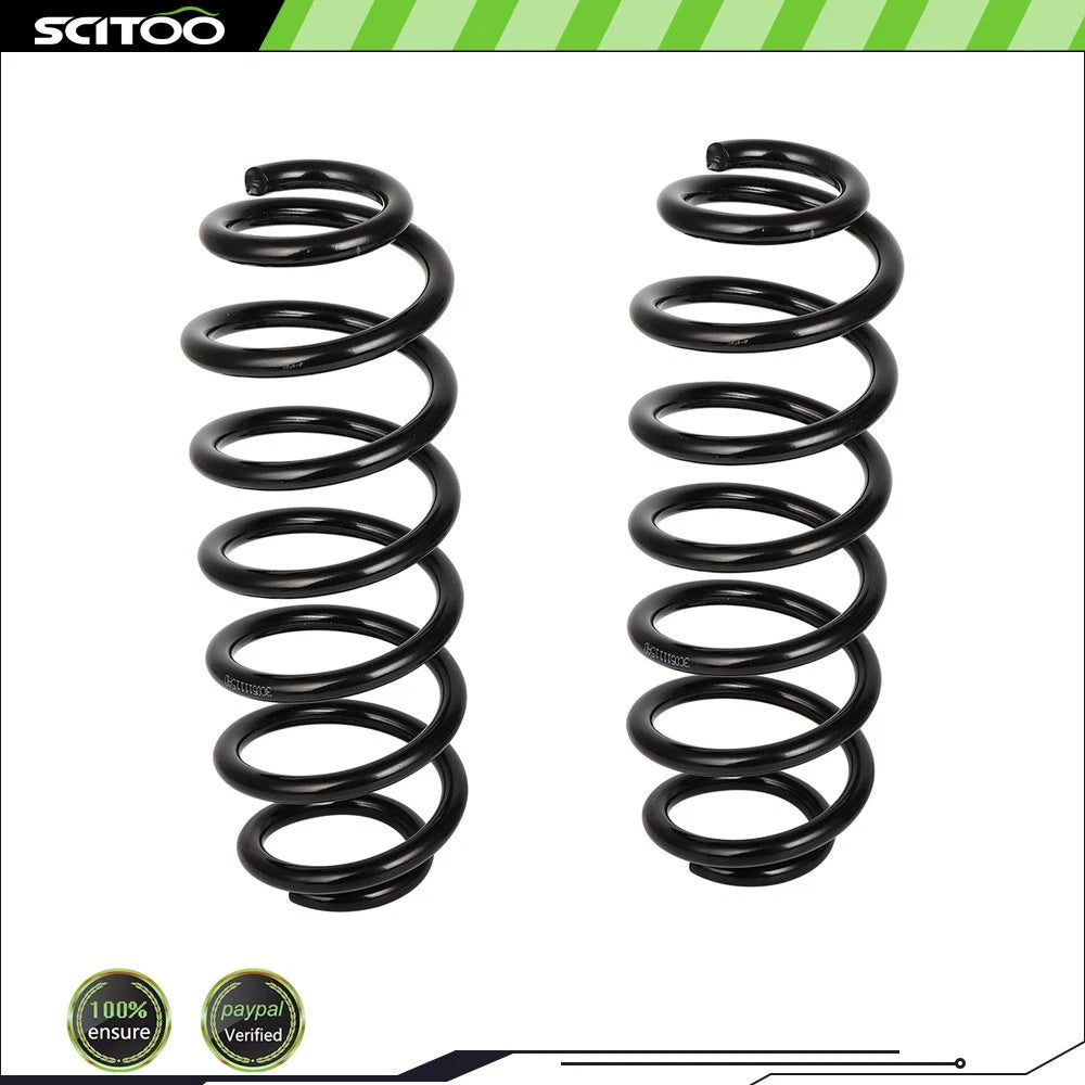 2pc Rear Coil Springs for Volkswagen Tiguan (2017–2018), Passat (2006–2019)