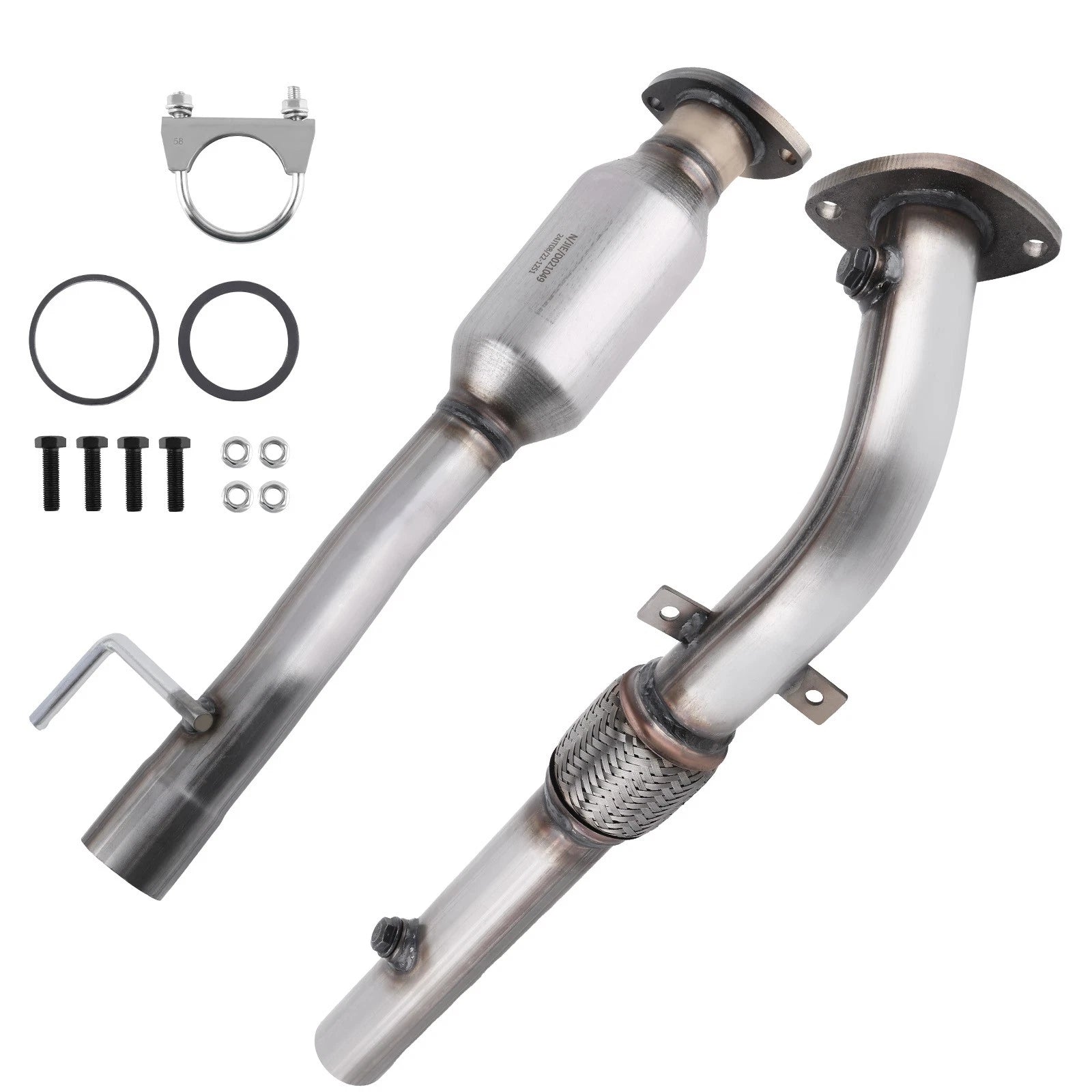 Catalytic Converter Flex Pipe for Toyota Camry, Solara (2007–2008) EPA