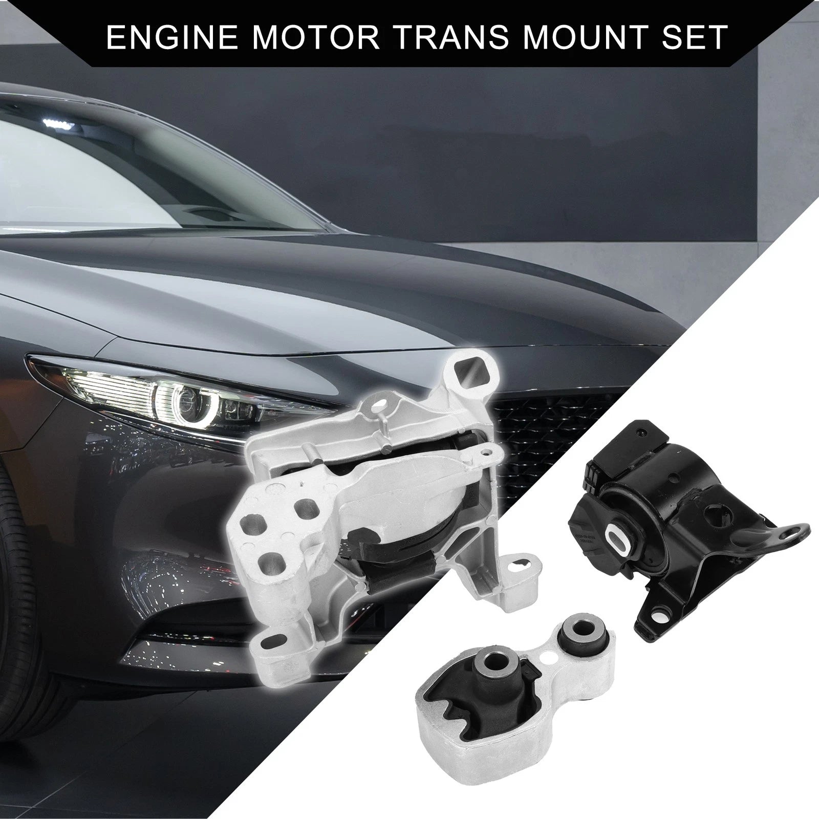 Set of 1 Engine Motor Mount for Mazda 3 2.0L (2015–2018)