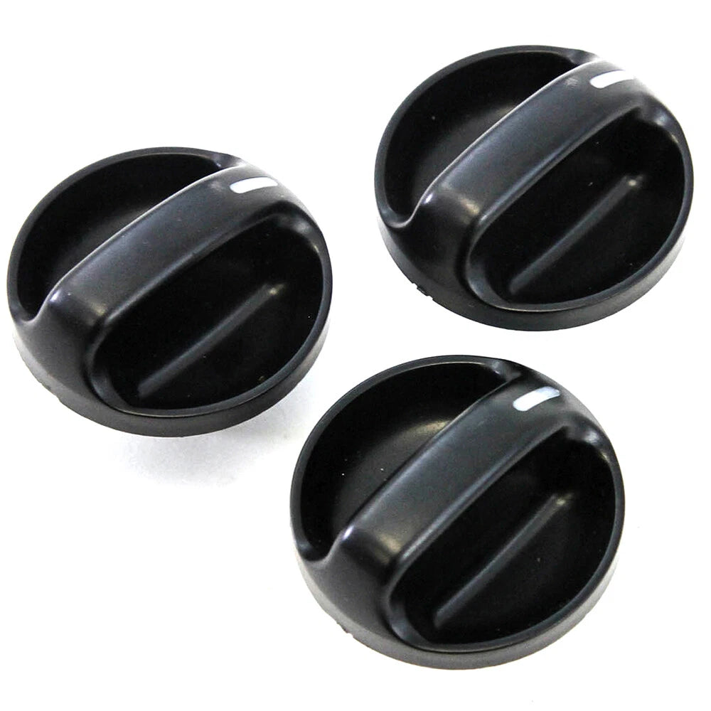Set of 3 A/C Heater Panel Controls for Toyota Tundra (2000–2006)