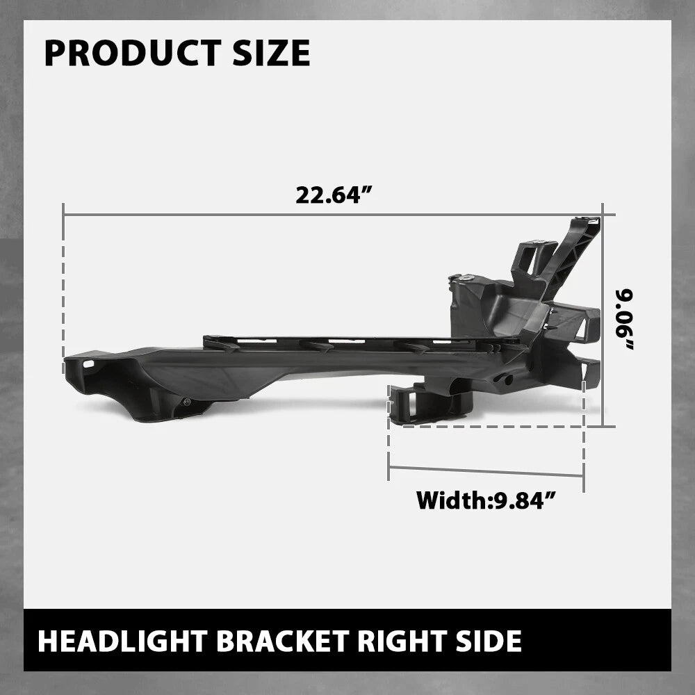 Headlight Bracket Support for Audi Q5 SQ5 (2018–2020) Right Side