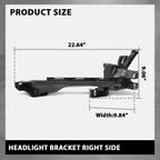 Headlight Bracket Support for Audi Q5 SQ5 (2018–2020) Right Side