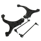Set of 4 Suspension Kit Lower Control Arms for Hyundai Kia (2007–2012)