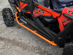 SuperATV Rock Sliding Nerf Bars for Polaris RZR XP 4 1000 (2014–2023) - Orange