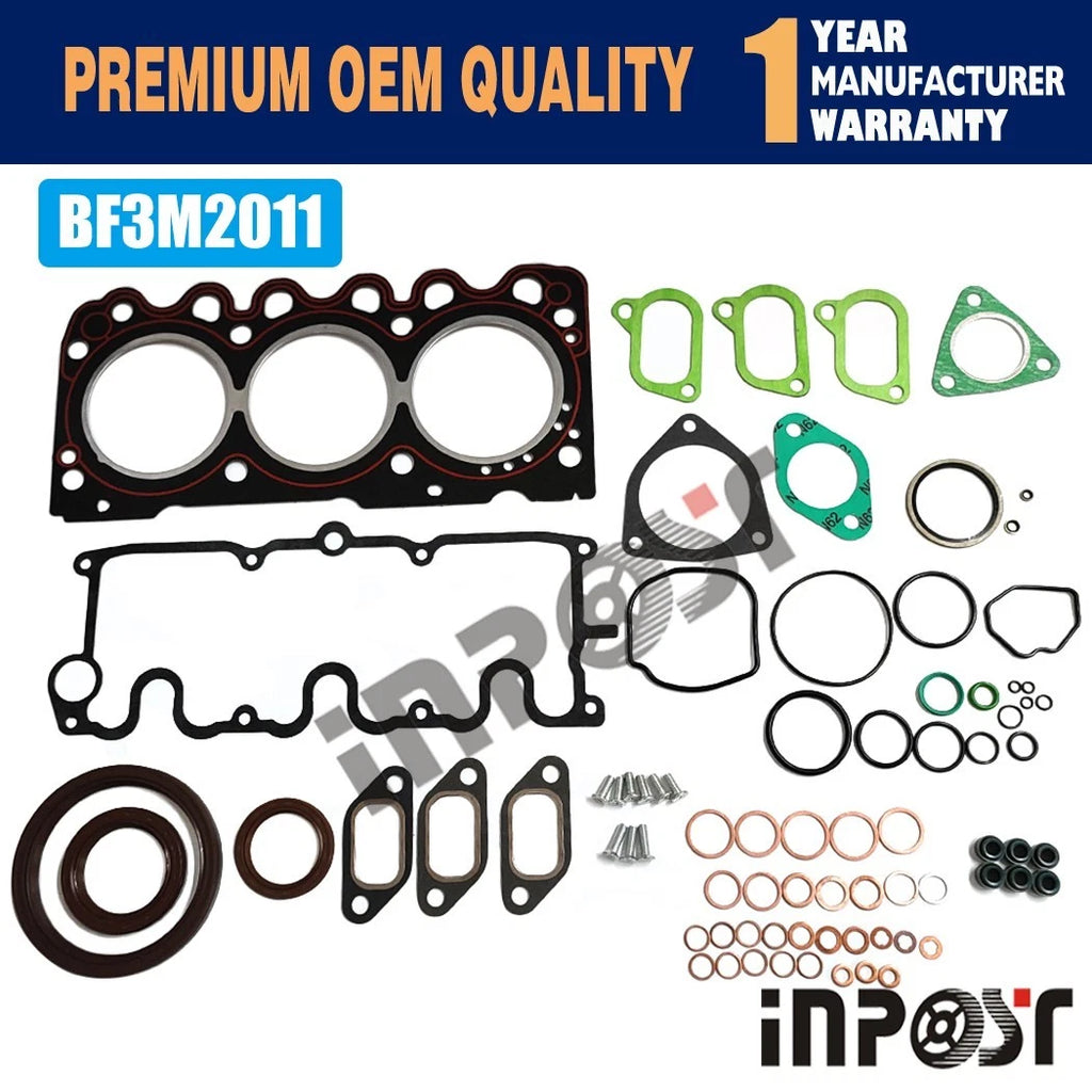 Full Gasket Set for Deutz BF3M2011 F3M2011 (1990–1995)