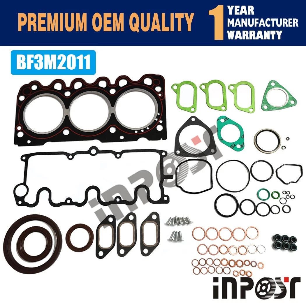 Full Gasket Set for Deutz BF3M2011 F3M2011 (1990–1995)
