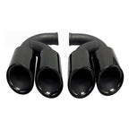 Stainless Steel Muffler Pipe Tips for Porsche Cayenne V8 (2010–2014)