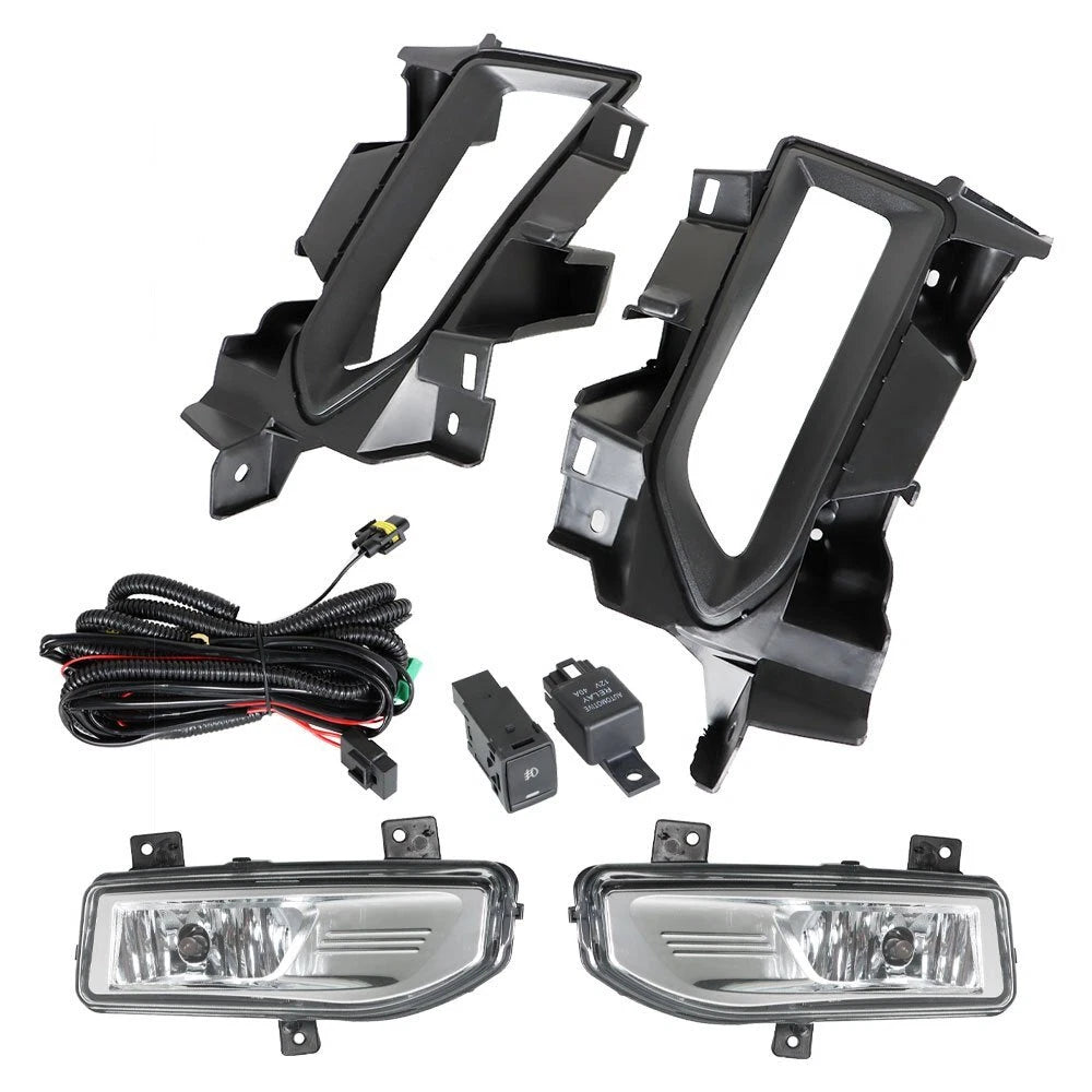 Set of 2 Front Bumper Fog Light Assemblies for Nissan Versa (2020–2021)