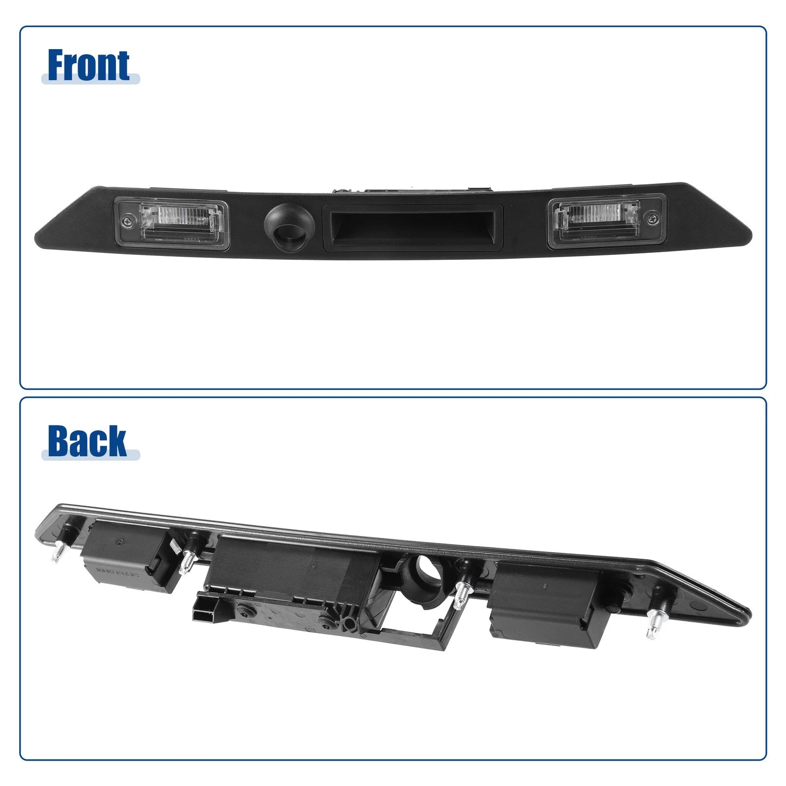 Rear Trunk Tailgate Lock Release Handle Switch for Audi A4 (2004–2008)