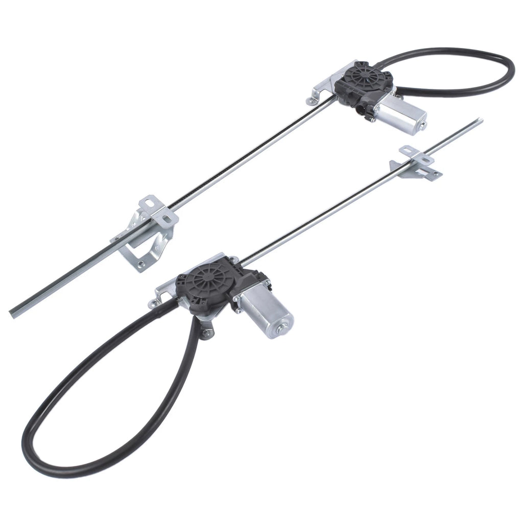 2X Front Side Power Window Regulator w/ Motor for Freightliner FLD120 (1997–2010)