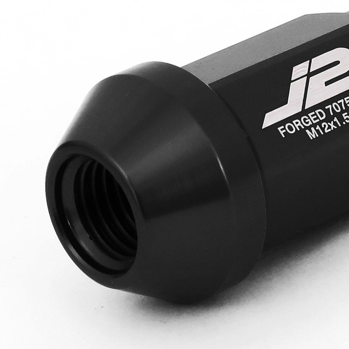 20Pcs J2 7075-T6 Forged Aluminum M12x1.5 Open-End Lug Nut Set for Universal