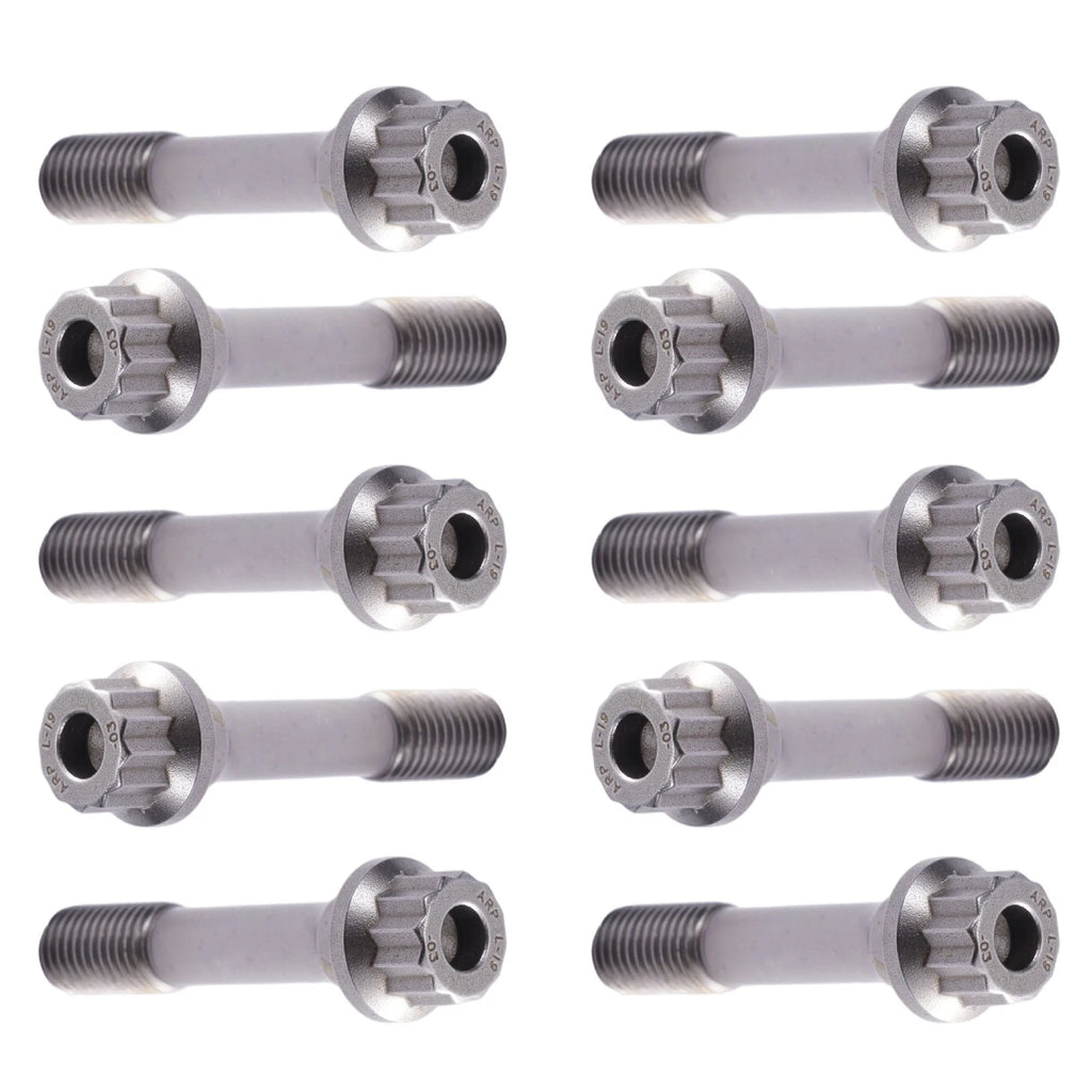10pcs ARP L19 Alloy Connecting Rod Bolts 5/16in 260,000 PSI for E-Head