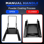 Sliding Grain Gate for Feed Bin & Truck Unloading (9X9")