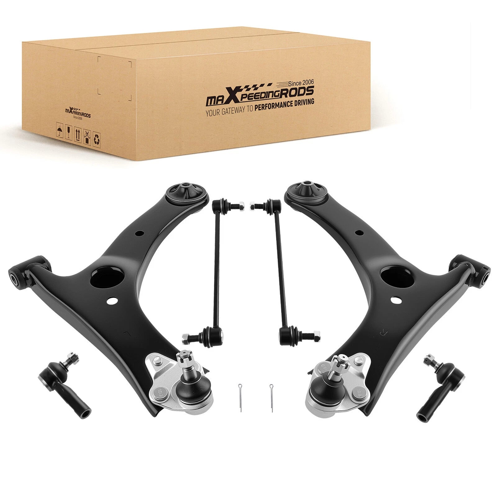 Front Lower Control Arms Ball Joints for Toyota Corolla (2014–2019)