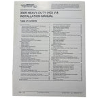 Installation Manual for Mercury Racing 300R V-8 (2019) 90-8M0156799