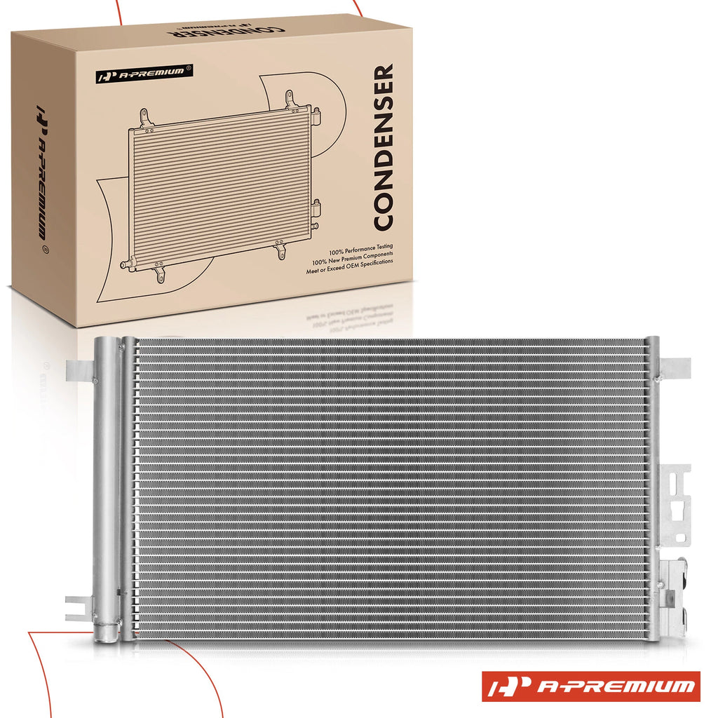 A/C Condenser with Bracket & Receiver Drier for Chevy Cobalt (2005–2010)