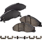 Brake Disc Rotors and Pads Kit for Chevy Camaro Pontiac Firebird