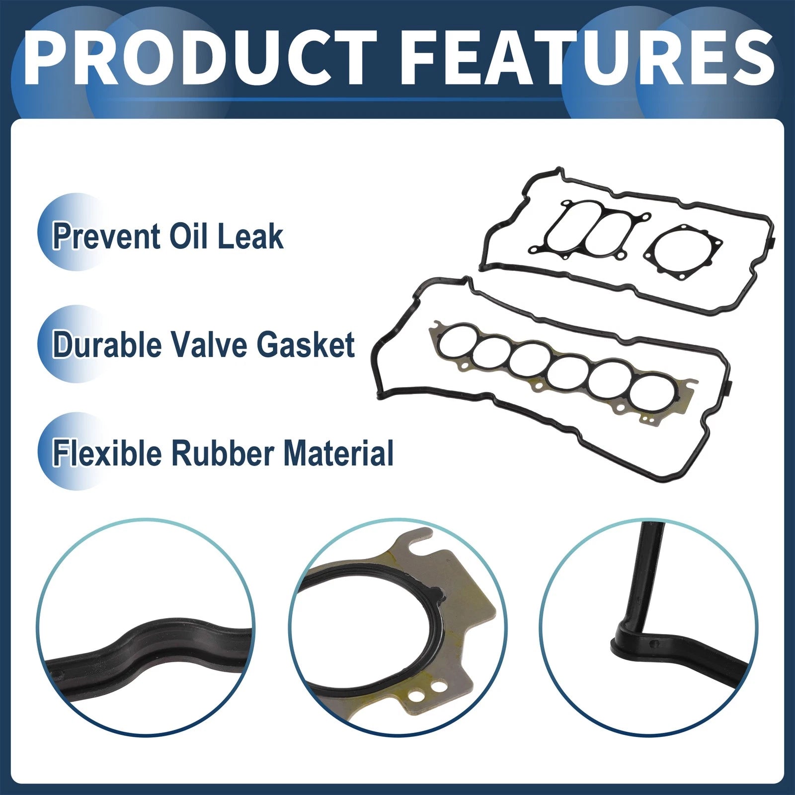 Valve Cover Gasket Set for Nissan Altima (2002–2006) VS50608R