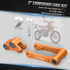 CNC 2" Rear Suspension Lowering Link for KTM 690 SMC 690 SMC R (2019–2024)