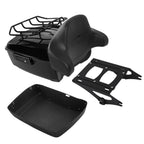 Trunk Mount Rack for Harley Touring Street Road Glide (2014–2026) Black