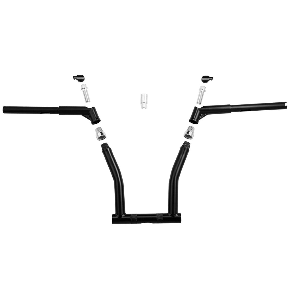 12" Rise 1-1/4" Handlebar Ape Hanger for Harley Softail (2000–2017)
